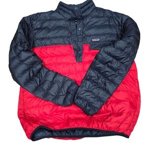 Patagonia Two-Tone Red and Black Pullover